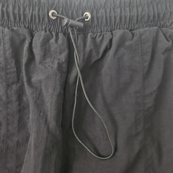 Anthropologie Wilo The Label Black Nylon Parachute Jogger Size XS - Picture 6 of 11